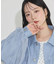 チュールレイヤードバックレースアップジャケット
