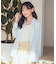レイヤードニットタンクトップ
