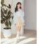 レイヤードニットタンクトップ