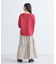 メモリータフタチェックスカート