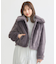 ファーショートコート