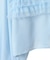 フロントチュールフリルクロップドシャツ