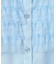 フロントチュールフリルクロップドシャツ