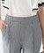 接触冷感テーパードパンツ