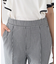 接触冷感テーパードパンツ