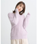 モヘヤライクレースニット