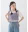 【WEB限定】ベロアリボンフェザービスチェ