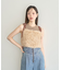 【WEB限定】ベロアリボンフェザービスチェ