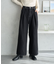 タックホックデニムパンツ