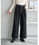 タックホックデニムパンツ