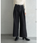 タックホックデニムパンツ