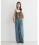 タックホックデニムパンツ