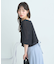 前後2wayミニフリンジブラウス