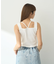 レイヤードカットタンクトップ