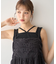 レイヤードカットタンクトップ