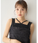 レイヤードカットタンクトップ