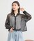 メッシュストライプショートシャツ