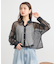 メッシュストライプショートシャツ