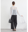 メッシュストライプショートシャツ