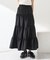 スリットリボンティアードスカート