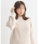 透かしベロアモールプルオーバー