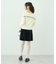 ベロアドットミニスカート