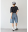デニムハーフパンツ