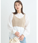 SET2点透かしニットビスチェ＋シャツ