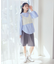 SET2点透かしニットビスチェ＋シャツ