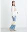 SET2点透かしニットビスチェ＋シャツ