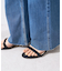 セルフカットフレアデニムパンツ