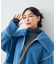 ビッグカラーボアフェイスブルゾン