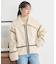 ビッグカラーボアフェイスブルゾン