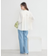 セルフカットフレアデニムパンツ