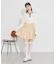 デニムプリーツスカパン