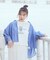 ワイドシルエットシアーシャツ