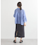 ワイドシルエットシアーシャツ