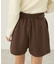 サイドベルトショートパンツ