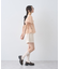 ベルト付きタブデザインショートパンツ