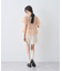 ベルト付きタブデザインショートパンツ