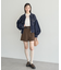ベルト付きタブデザインショートパンツ