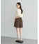 ベルト付きタブデザインショートパンツ