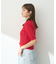 透かしニットプルオーバー