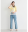 ミニスカラップ透かし編みニットカーディガン