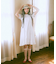 ロゴプレート付きパフスリーブプルオーバー
