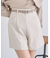ベルト付きショートパンツ