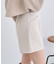 ベルト付きショートパンツ