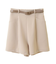 ベルト付きショートパンツ