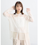 チュールレイヤードシャツ
