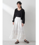 レースティアードスカート